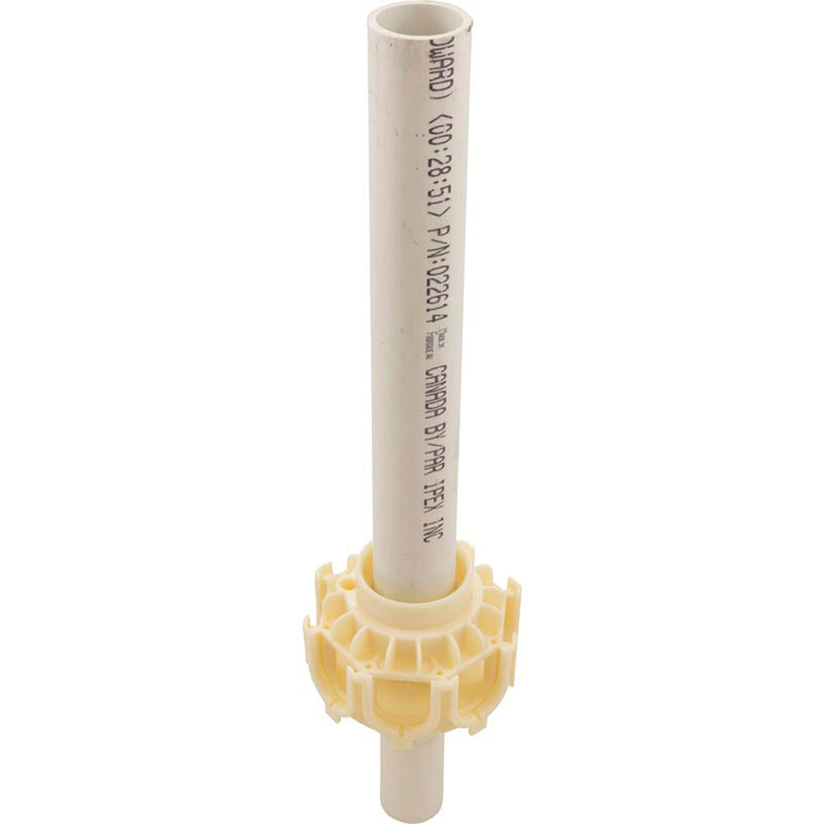 Standpipe Assembly, Jacuzzi Splash Pak SS160, Snap-Fit, No Laterals