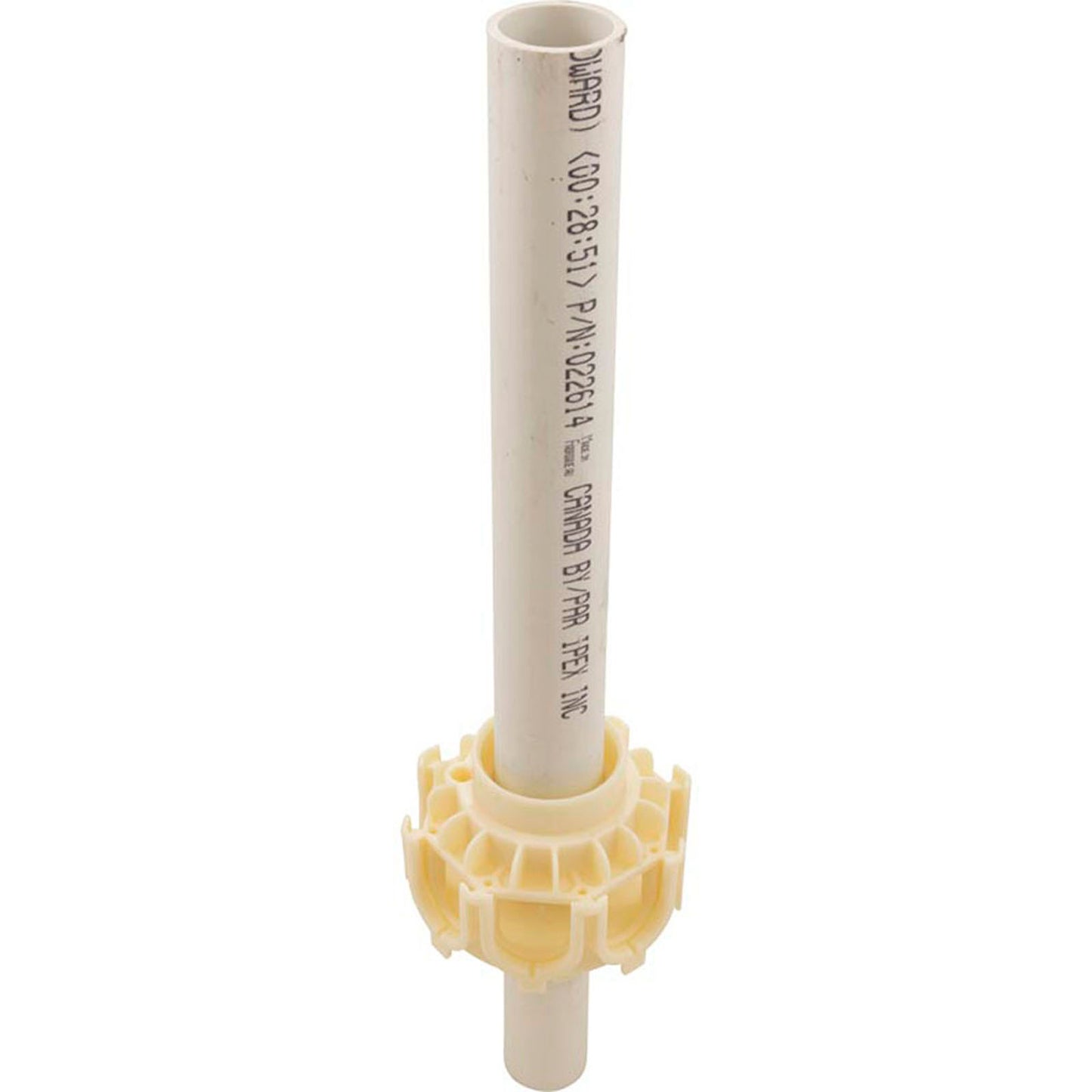 Standpipe Assembly, Jacuzzi Splash Pak SS160, Snap-Fit, No Laterals