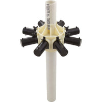 Standpipe Assy, Jacuzzi Splash Pak SS160, Snap-Fit, w/ Laterals