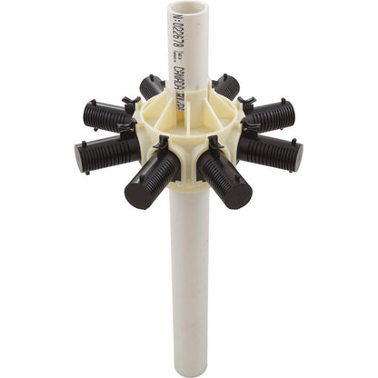 Standpipe Assy, Jacuzzi Splash Pak SS160, Snap-Fit, w/ Laterals