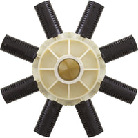 Standpipe Assy, Jacuzzi Splash Pak SS160, Snap-Fit, w/ Laterals