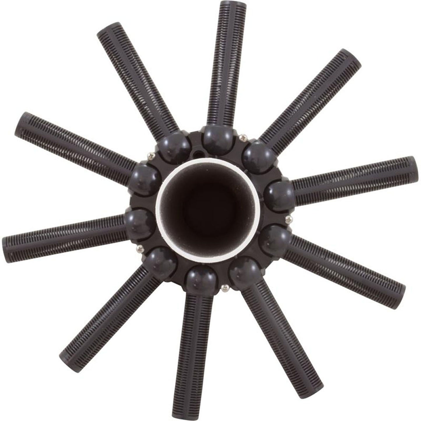 Conjunto de tubo central, Hayward S180T, con tornillos de cabeza plana y pivote de bola, posterior a 1996