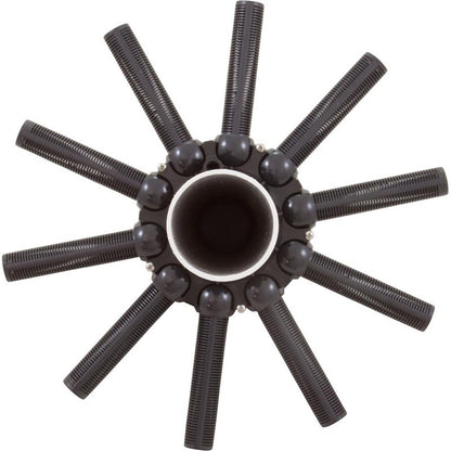 Conjunto de tubo central, Hayward S180T, con tornillos de cabeza plana y pivote de bola, posterior a 1996