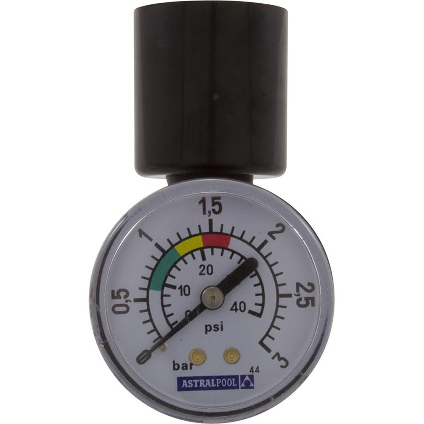 Pressure Gauge, Astral, Top Mount