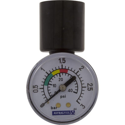 Pressure Gauge, Astral, Top Mount