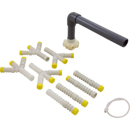 Ensemble de collecteur, Waterco, Baker Hydro, HRV36, avec moyeu et conduites latérales