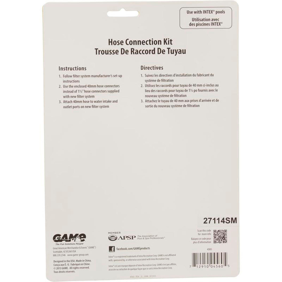 Conversion Kit, GAME, 40MM MPT To 1-1/2"MPT
