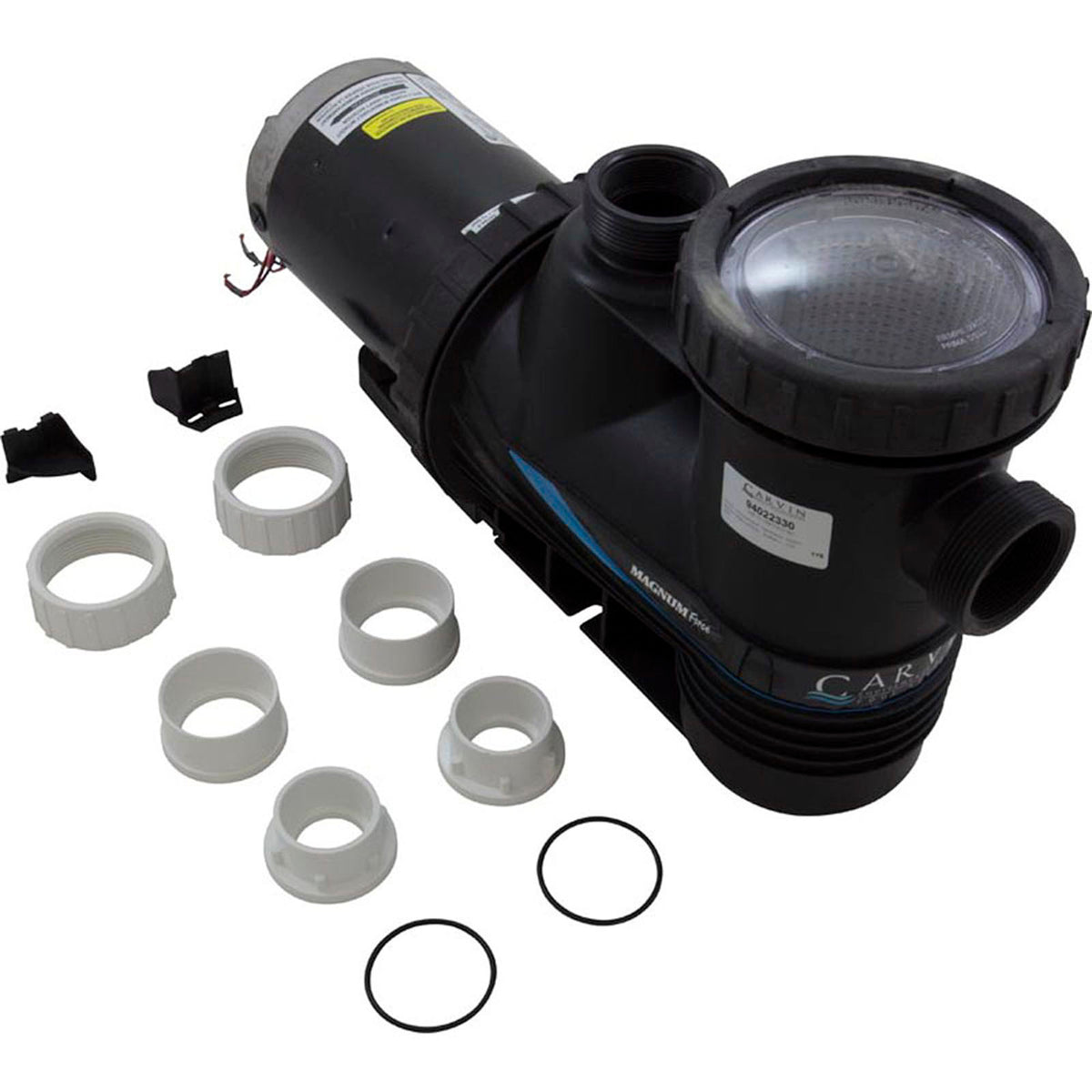 Pompe, Carvin Mag Force, 3,0 ch, 208-230/460 V, débit maximal, triphasé