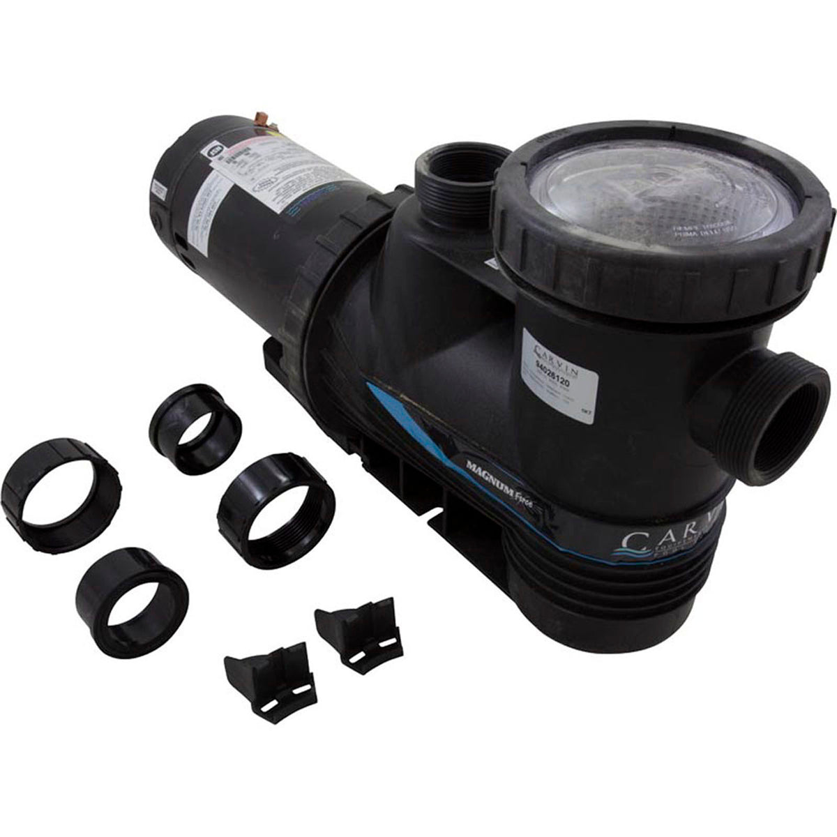 Pump, Jacuzzi Magnum Force, 2.0hp, 230v, 1-spd, Full, EE