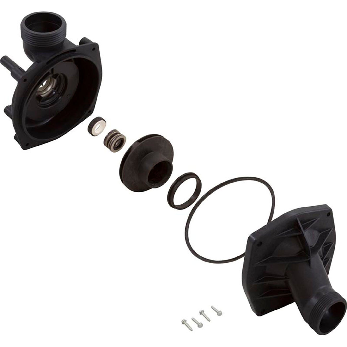 Wet End, Jacuzzi JCM, 1.5hp, 1-1/2"mbt, 48fr, Kit