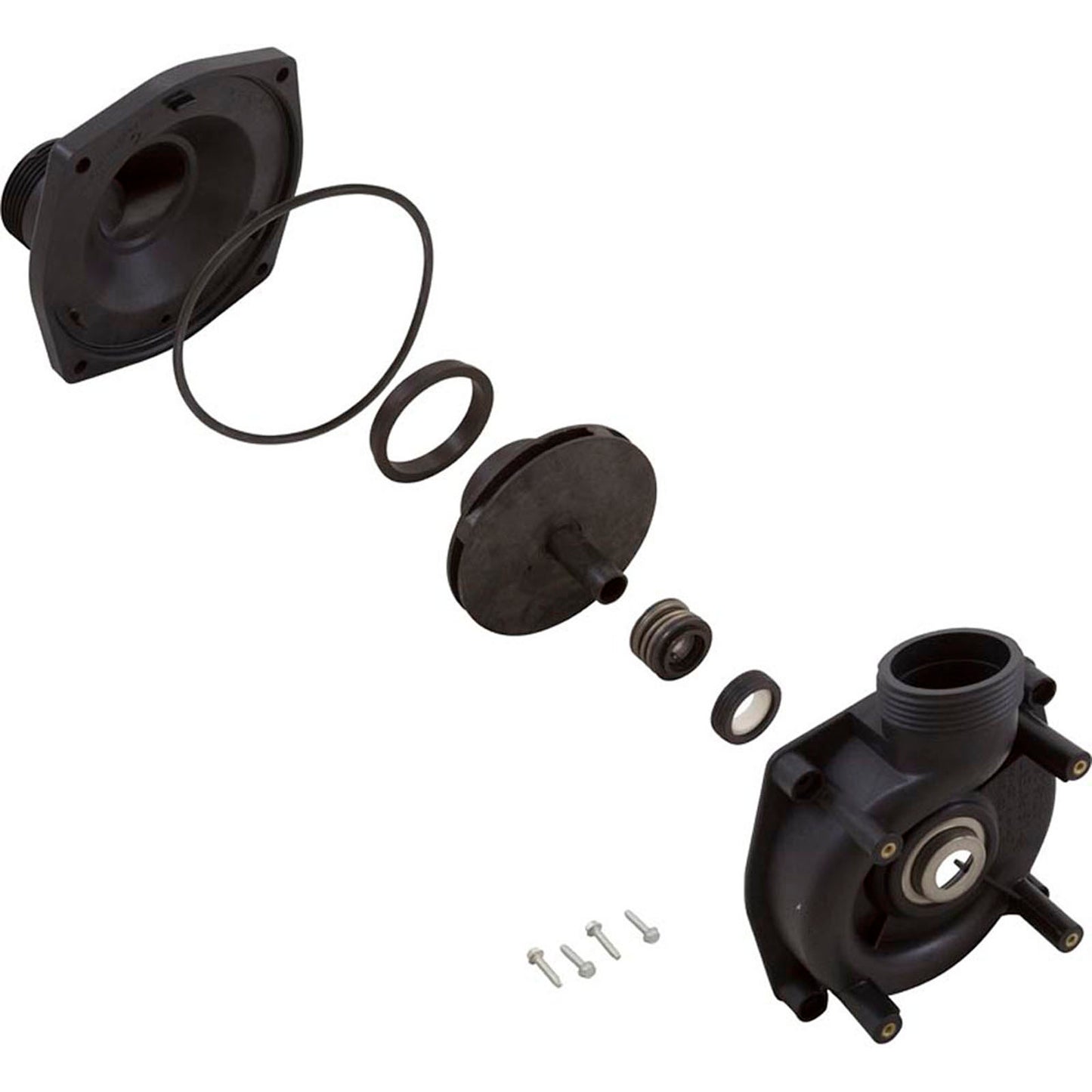 Wet End, Jacuzzi JCM, 1.5hp, 1-1/2"mbt, 48fr, Kit