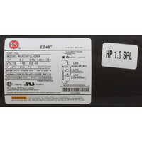 Pump, Jacuzzi J-Series, 1.0SPL US Mtr, 115v, 2-Spd, 48Fr, 1.5"mjt