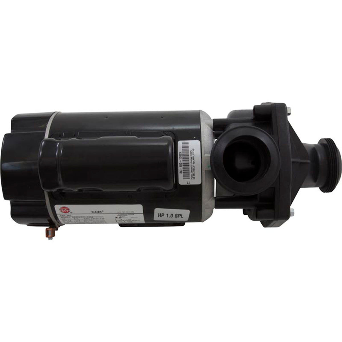 Pump, Jacuzzi J-Series, 1.0SPL US Mtr, 115v, 2-Spd, 48Fr, 1.5"mjt