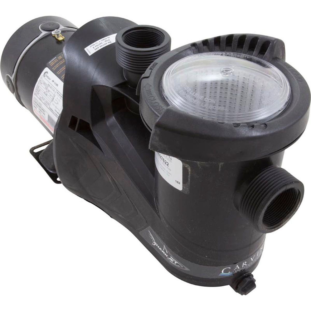 Pump, Carvin Sharkjet, 1.0hp, 115v, 1-Spd, 1-1/2", 6ft Nema