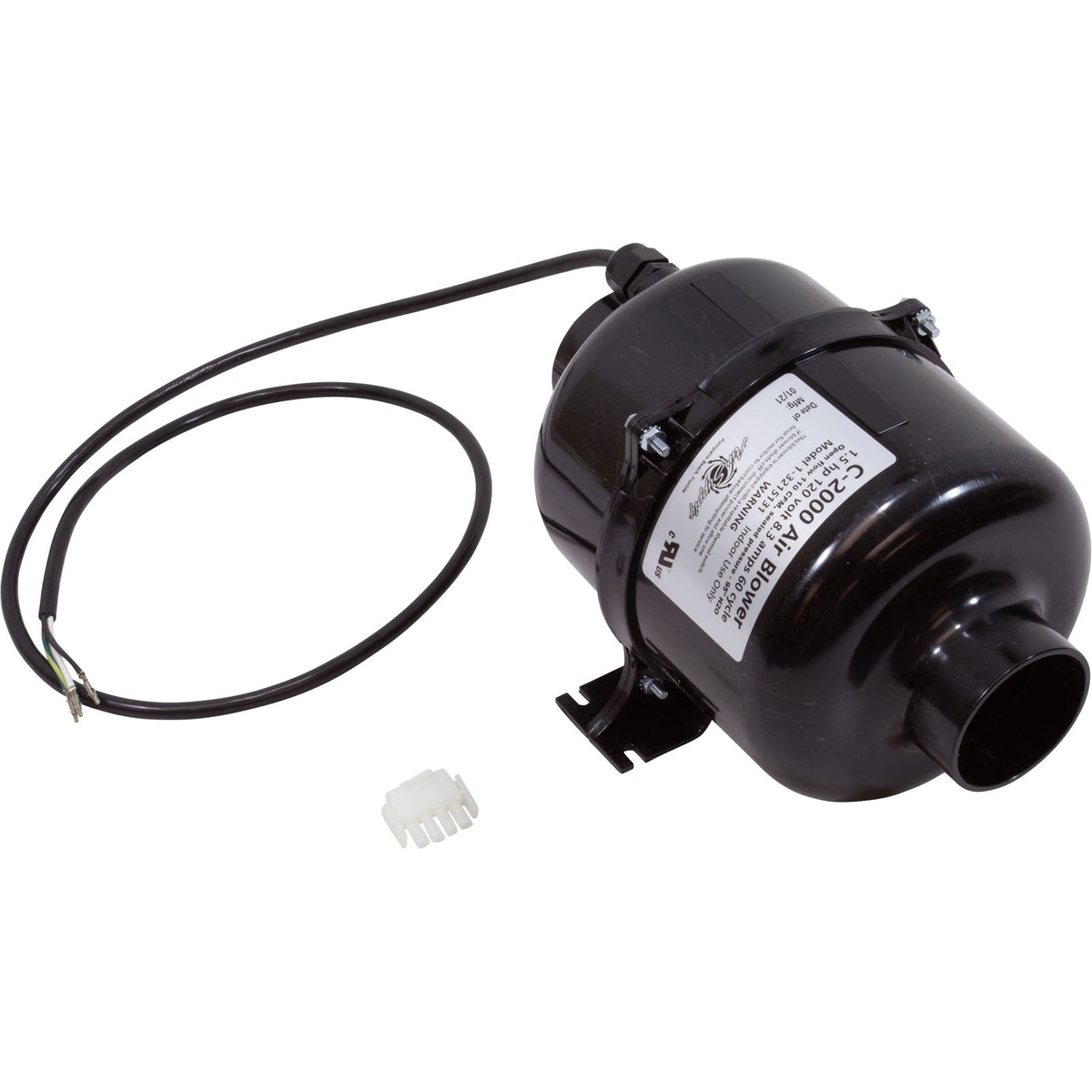 Souffleur, alimentation en air Comet 2000, 1,5 cv, 115 V, 7,4 A, 4 pi AMP