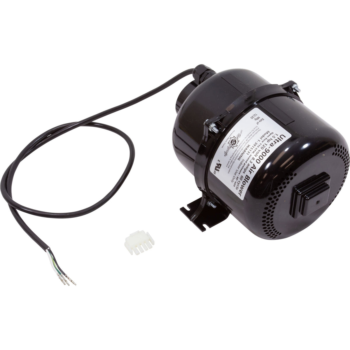 Soplador, Air Supply Ultra 9000, 1,5 hp, 115 v, 7,4 A, 4 pies de amperaje