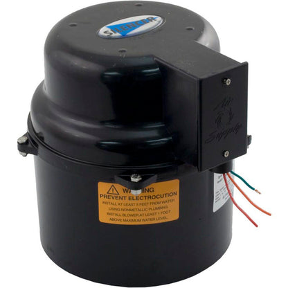 Souffleur, silencieux d'alimentation en air, 1,0 ch, 230 V, 2,5 A, câblé