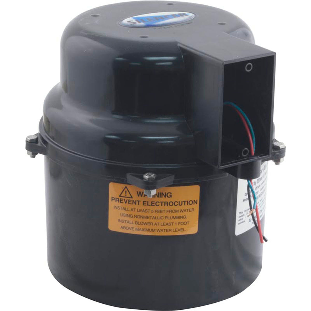 Blower, Air Supply Silencer, 1.5hp,230v, 4.5A, Hardwire