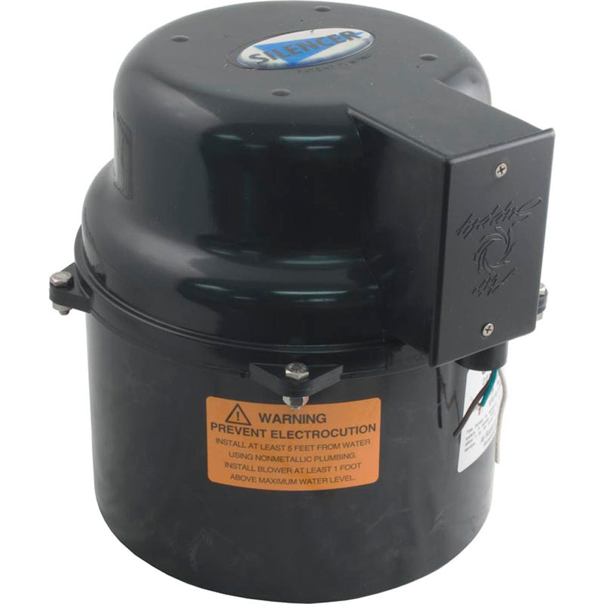 Blower, Air Supply Silencer, 2.0hp, 115v, 11.0A, Hardwire