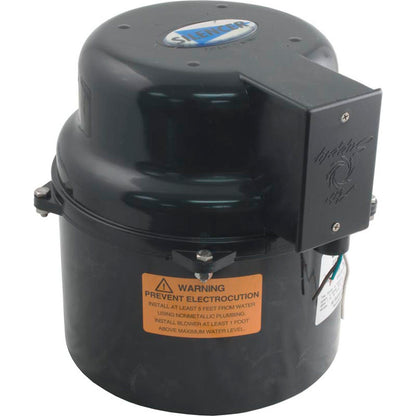 Souffleur, silencieux d'alimentation en air, 2,0 ch, 115 V, 11,0 A, câblé