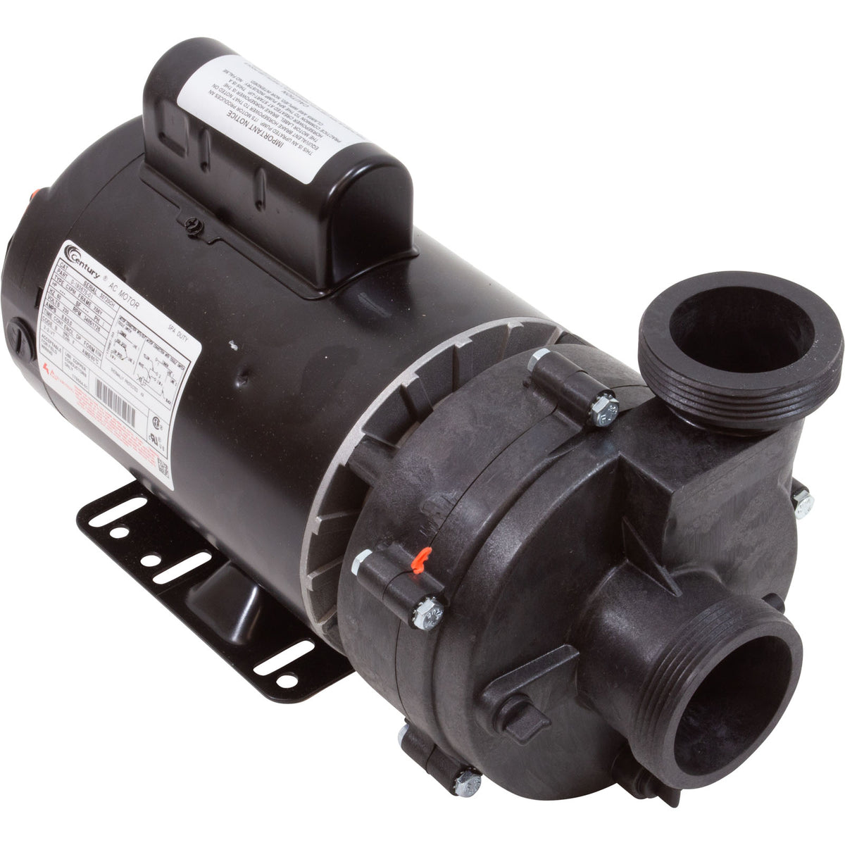 Pump, BWG Vico Ultimax, 2.0hp, 230v, 2-Spd, 56fr, 2", Side Disch