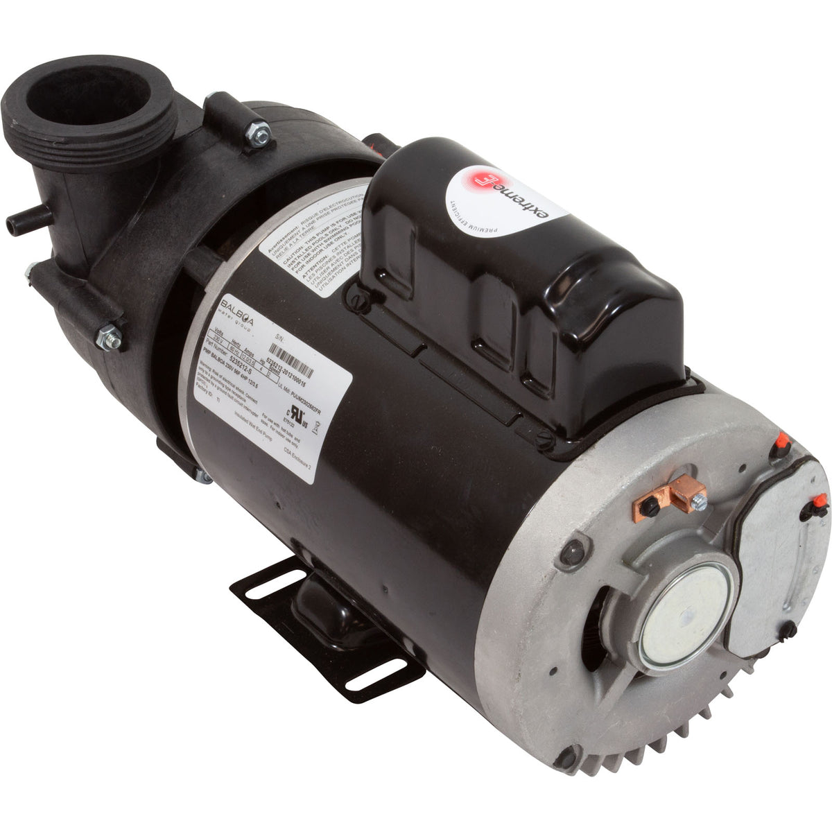 Pump, BWG Vico Ultimax, 3.0hp, 230v, 2-Spd, 56fr, 2", Side Disch