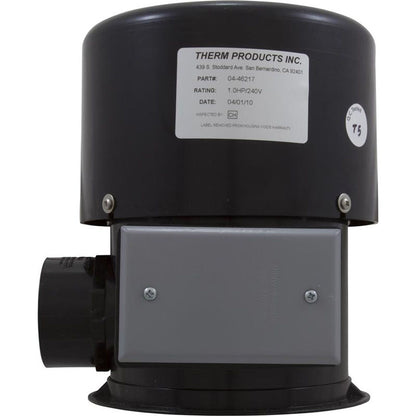 Blower, Therm Products 460, 1.0hp, 230v, 3.5A, 2"