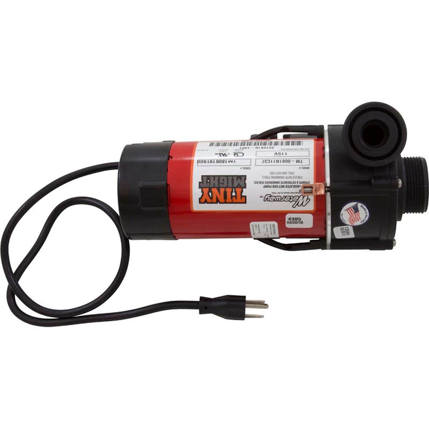 Pompe, Circ, WW Tiny Might, 1/16 ch, 115 V, 1/2" sxs/1" Union, OEM