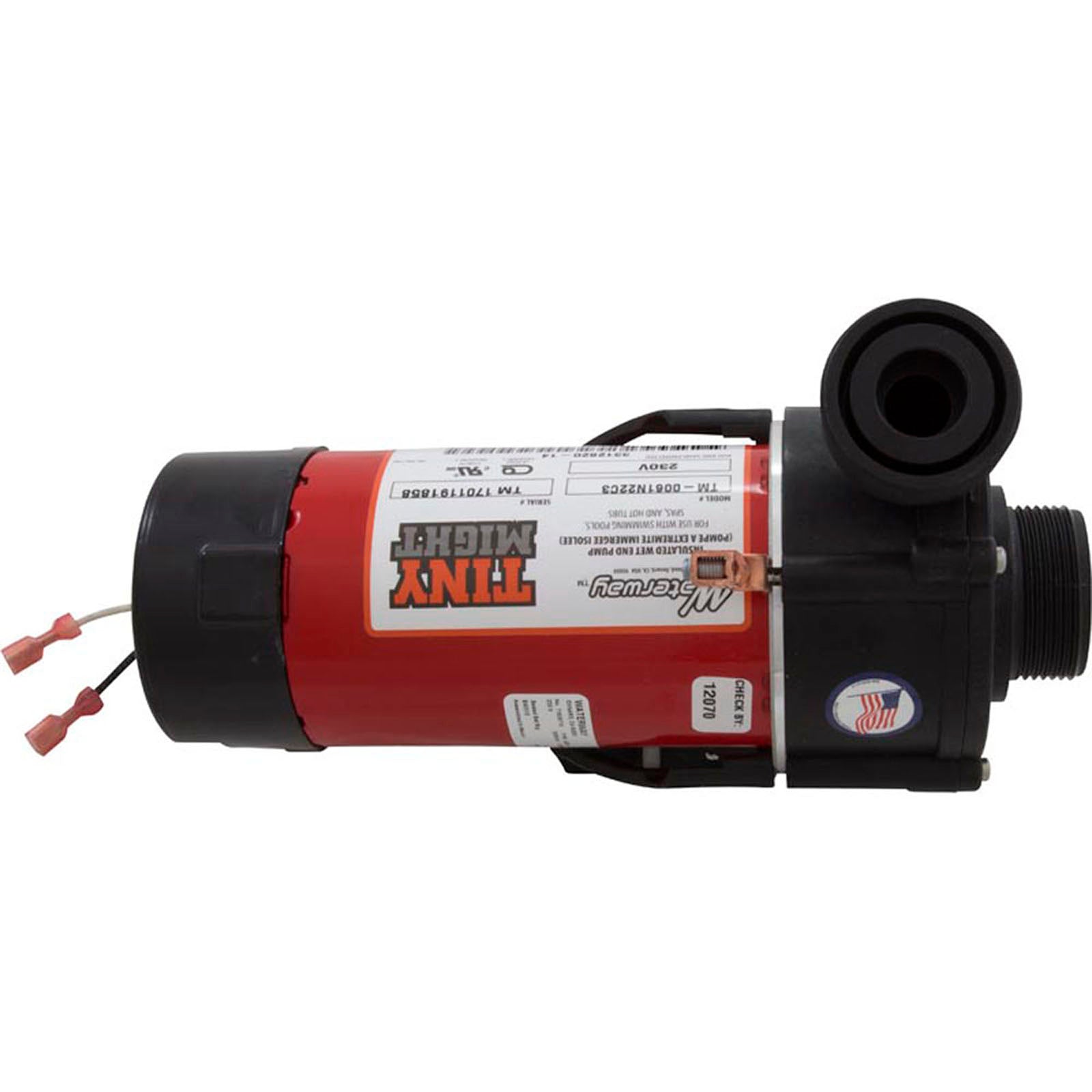 Pump, Circ, WW Tiny Might, 1/16hp, 230v, 1/2"s x s/1"Union, OEM