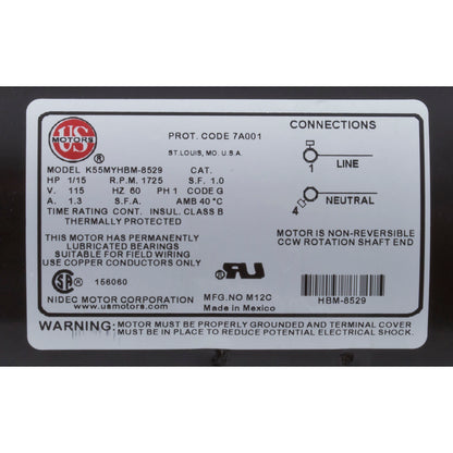 Bomba, circular, WW Iron Might, 1/15 hp, motores estadounidenses, 115 V, 1-1/2" 48 FR