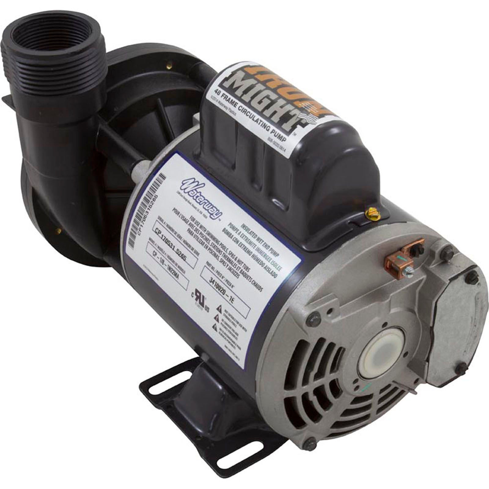 Pump, Circ, WW Iron Might, 1/15hp, 0.63A, 230v, 48fr, OEM