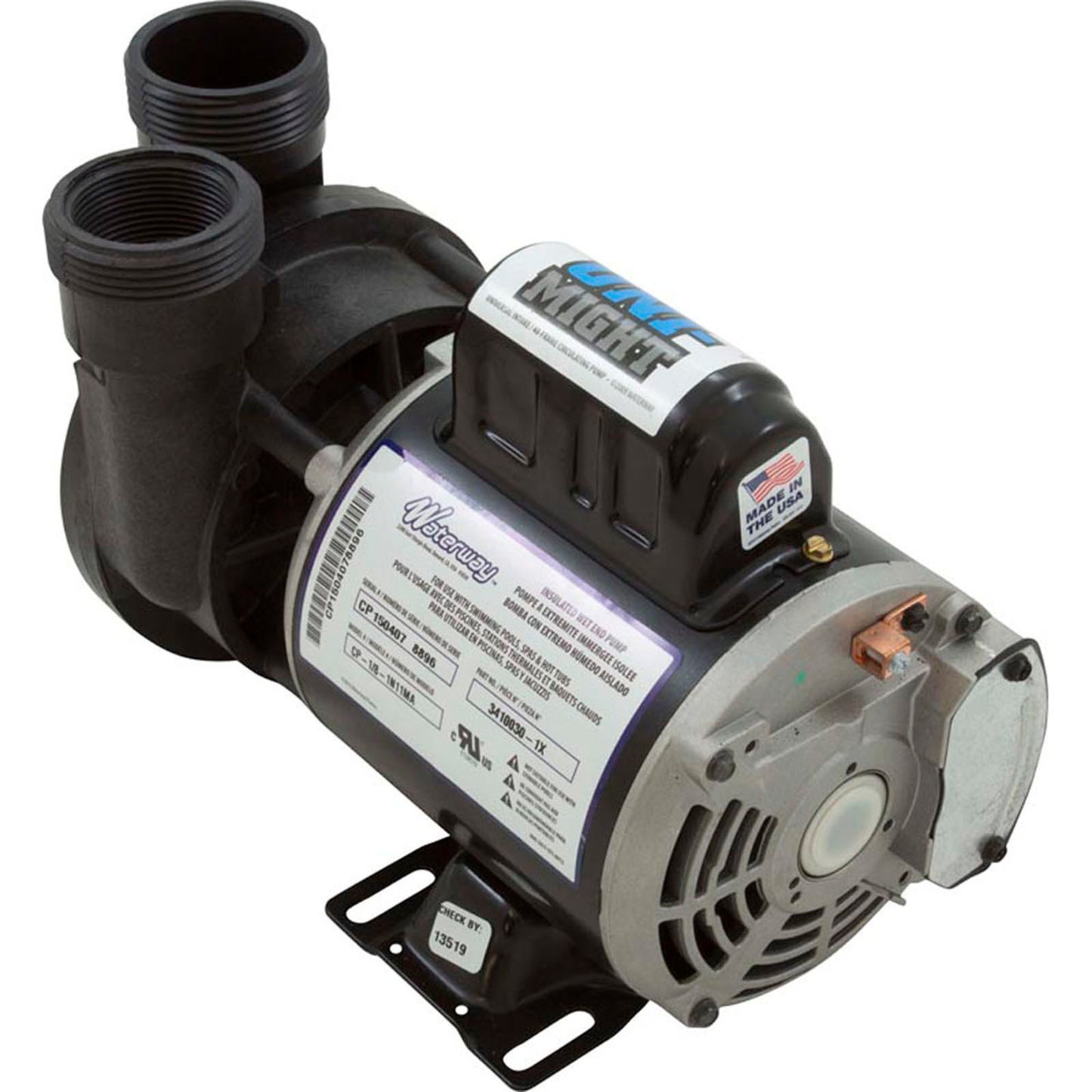 Pump, Circ, WW Uni-Might, 1/8hp, 115v, 1.3amp, 50/60Hz, 48Fr, OEM