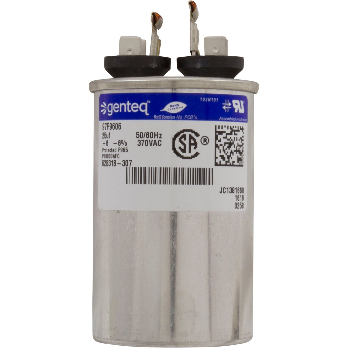 Bomba, serie WW E, Century, 1,5 hp, 115 V, 2 velocidades, 48 ​​pulgadas cúbicas, 1-1/2"