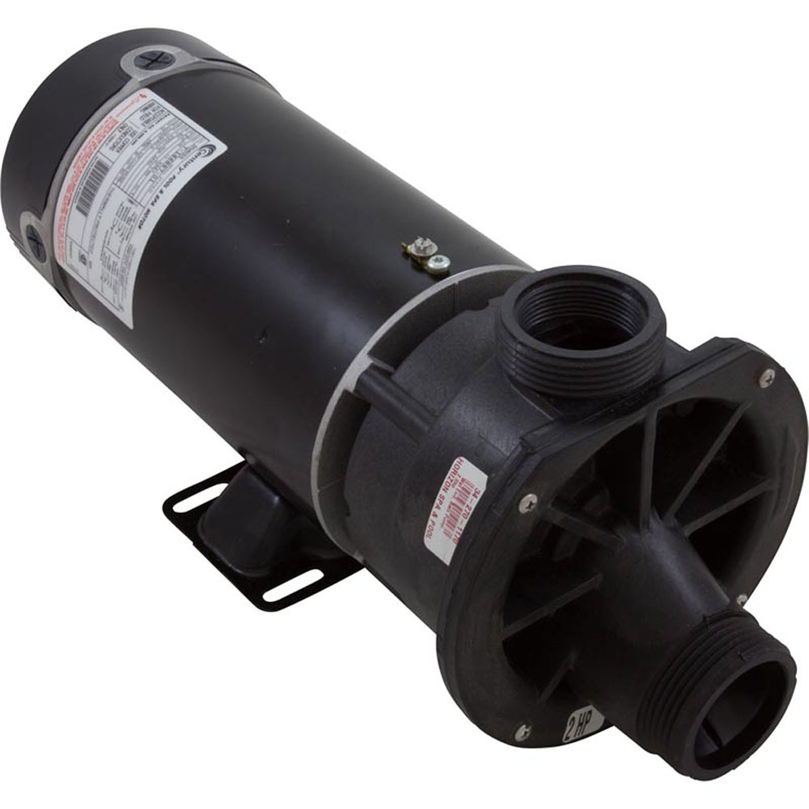 Pump,Bath,WW Ctr Disch,2.0hp,115v/230v,1-Spd,48fr,1-1/2",Kit