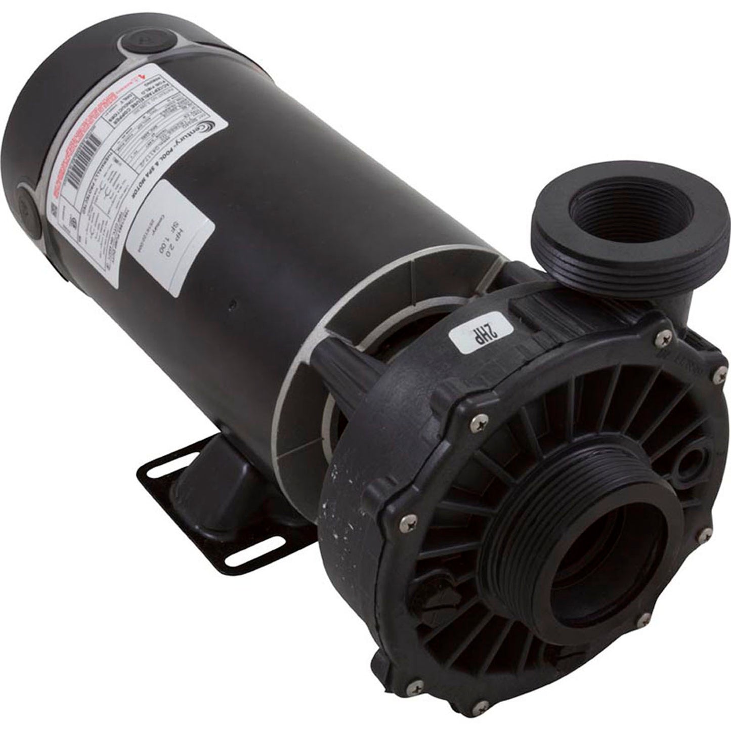 Pump, WW Hi-Flo, 2.0hp Century, Conv, 1-Speed, 48fr, 2"