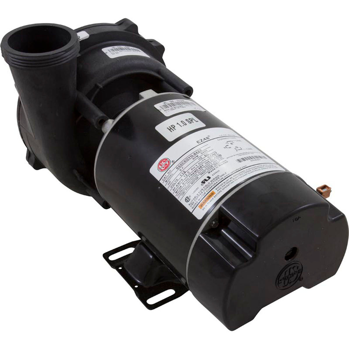 Pump, WW Exec, 1.0SPL US Motor, 115v, 1-Spd, 48fr, 2"