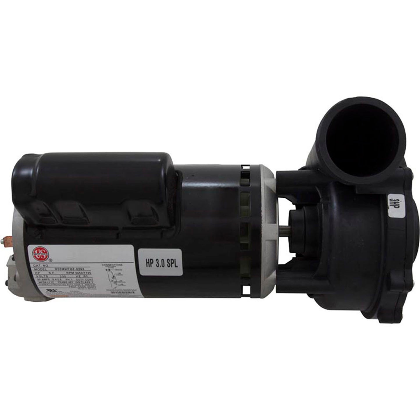 Pump, WW Exec, 3.0hp US Motors, 230v, 2-Spd, 48fr, 2"