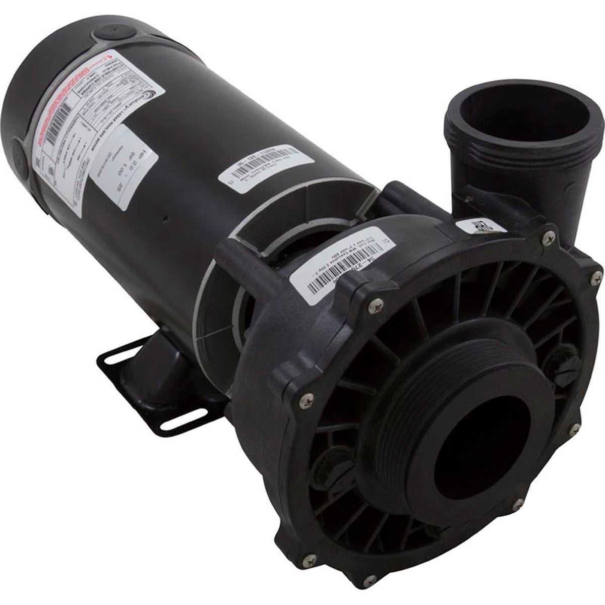 Pump, WW Exec, 2.0hp Century, 230v, 2-Speed, 48fr, 2-1/2"x2"