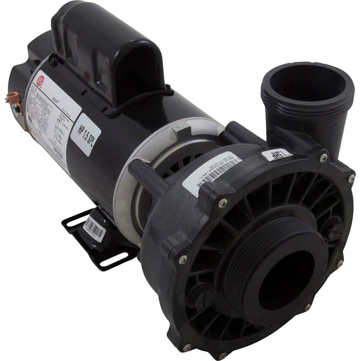 Pump, WW Exec, 1.5hp Nidec, 115v, 2-Speed, 48fr, 2-1/2" x 2", Kit