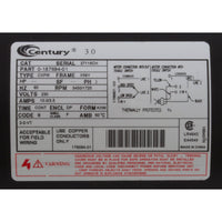 Pump, WW Exec, 3.0hp Century, 230v, 2-Spd, 56fr, 2"