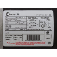 Pump, WW Exec, 5.0hp Century, 230v, 2-Speed, 56fr, 2"