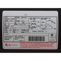 Pump, WW Exec, 2.0hp US Motor, 230v, 2-Speed, 56fr, 2-1/2" x 2"