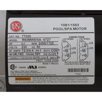 Pump, WW Viper, 4.0hp, 230v, 2-Speed, 56fr, 2-1/2" x 2-1/2", OEM