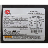 Pump, WW Viper, 5.0hp, 230v, 2-Speed, 56fr, 2-1/2" x 2-1/2", OEM