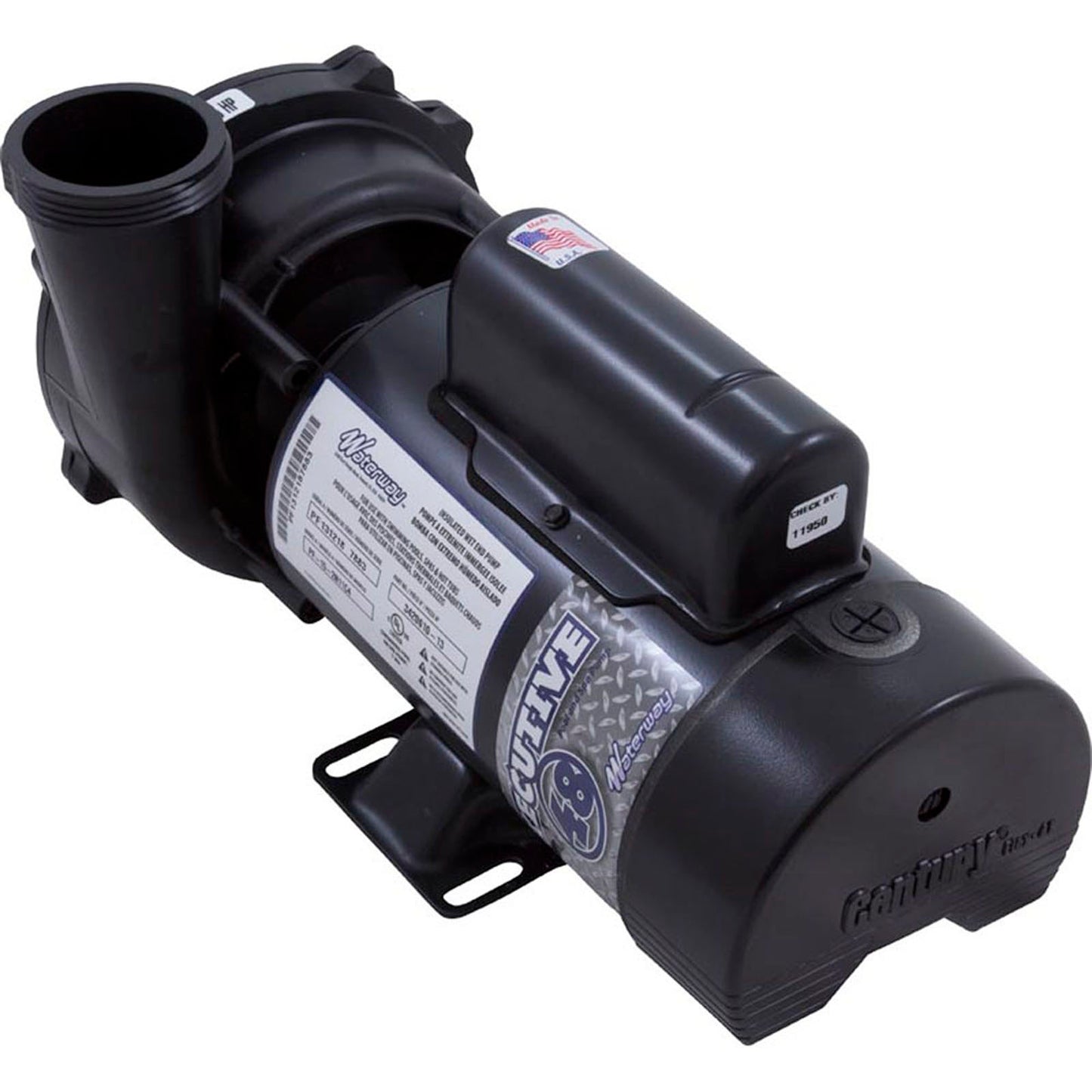 Bomba, WW Exec, 1,5 hp, 115 V, 2 velocidades, 48 ​​fr, 2-1/2" x 2", OEM