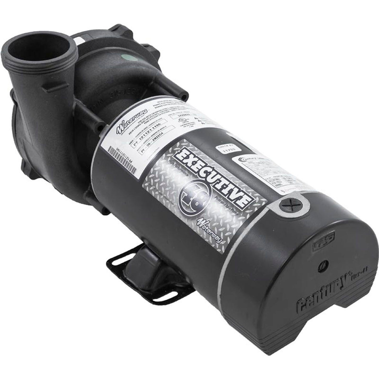 Bomba, WW Exec, 2,0 hp, 230 V, 2 velocidades, 48 ​​fr, 2-1/2" x 2", OEM