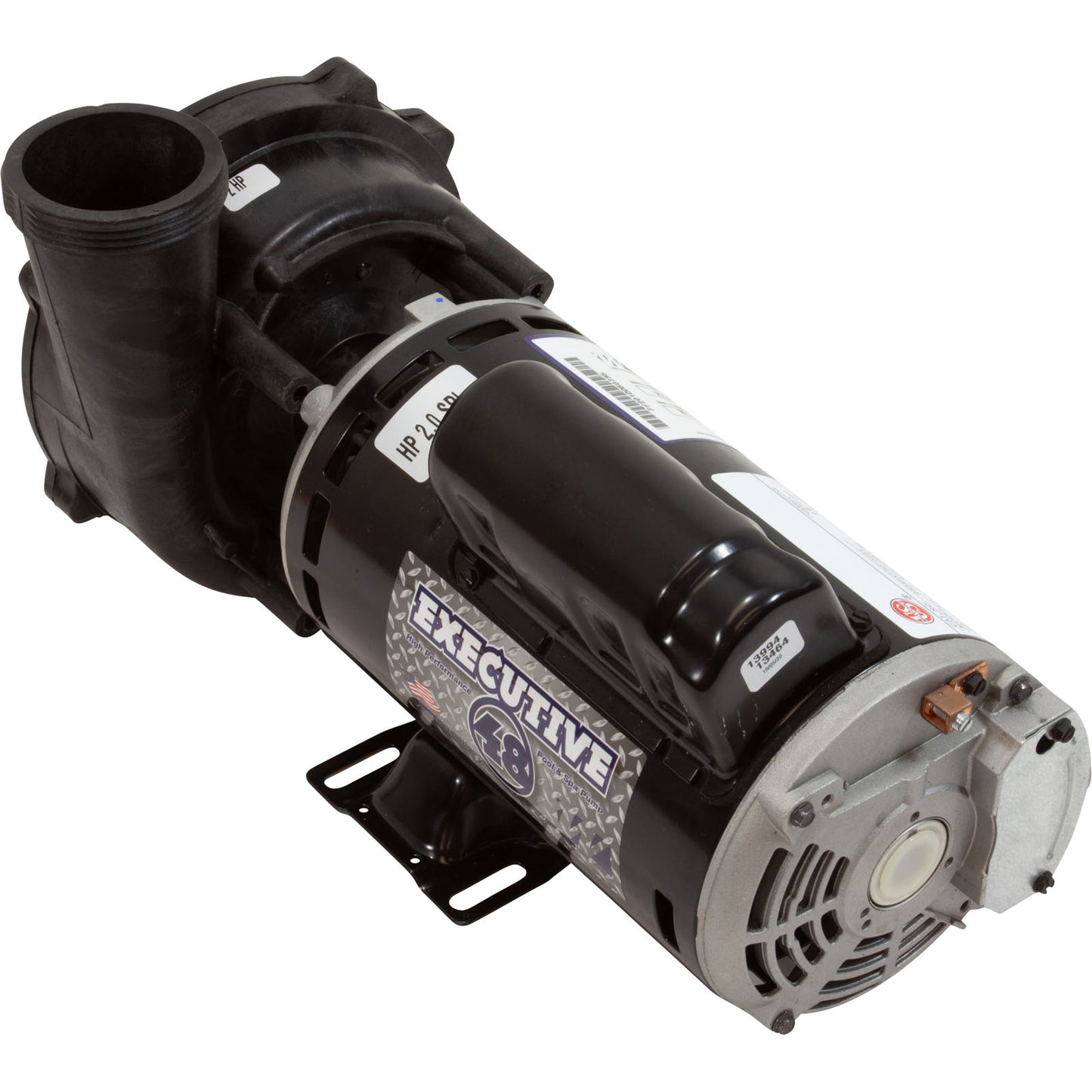 Bomba, WW Exec, 2,0 hp, 230 V, 2 velocidades, 48 ​​fr, 2", OEM