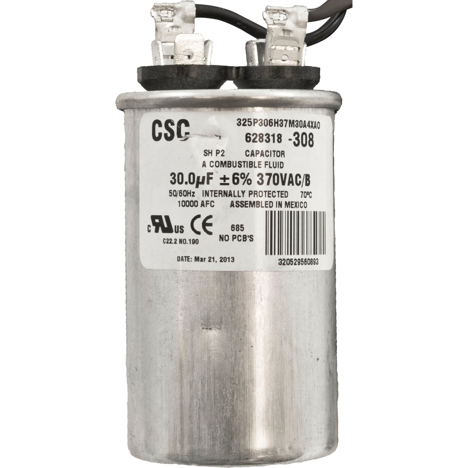 Pump, WW Exec, 3.0hp, 230v, 2-Speed, 48fr, 2-1/2" x 2", OEM
