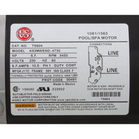 Pump, WW Exec, 3.0hp, 230v, 1-Spd, 56fr, 2", OEM
