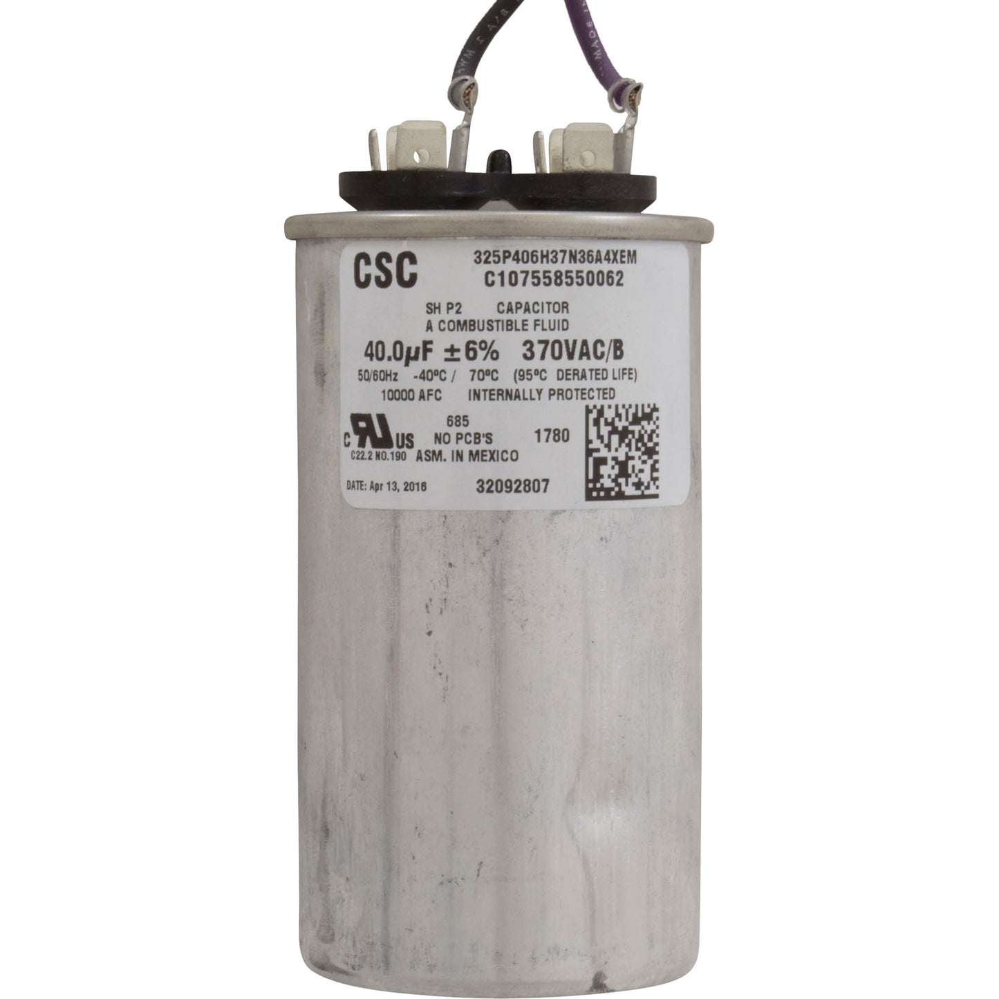 Pump, WW Exec, 4.0hp, 230v, 1-Speed, 56fr, 2-1/2" x 2", OEM